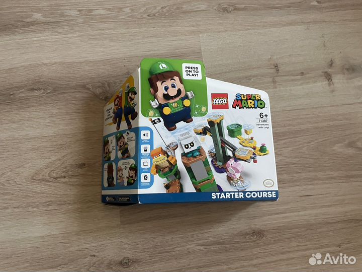 Новый lego Mario Стартовый набор Луиджи