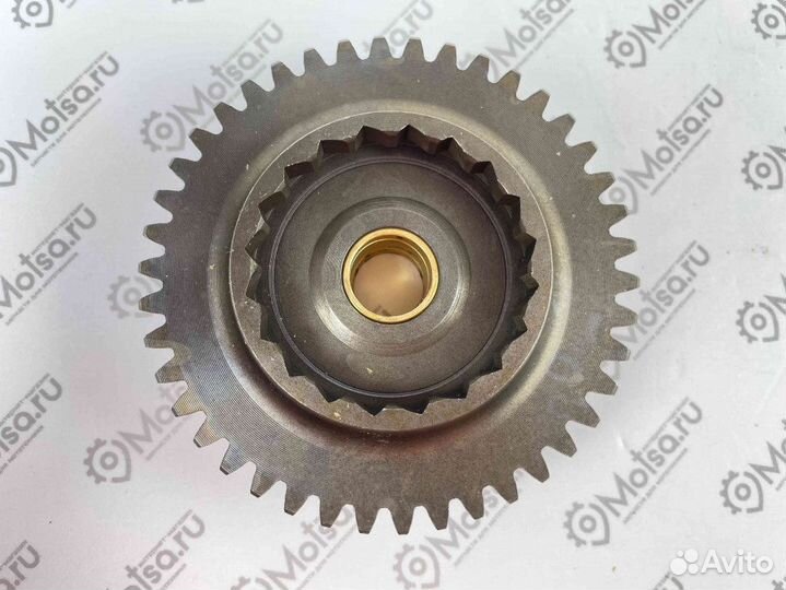 Блок шестерен Урал заднего хода и пускового механи