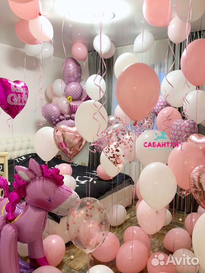 Шары на выписку