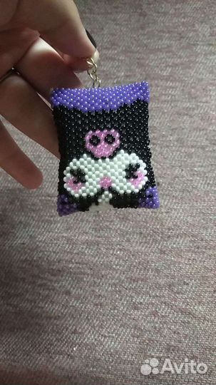 Брелок для ключей из бисера