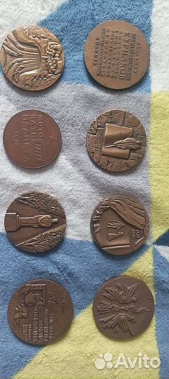 Настольные медали СССР