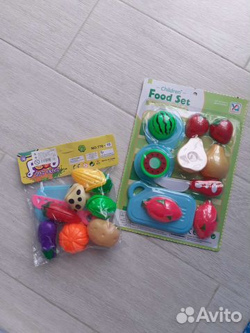 Овощи - фрукты на липучках