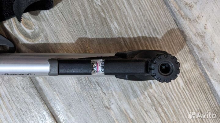 Велосипедный насос с манометром