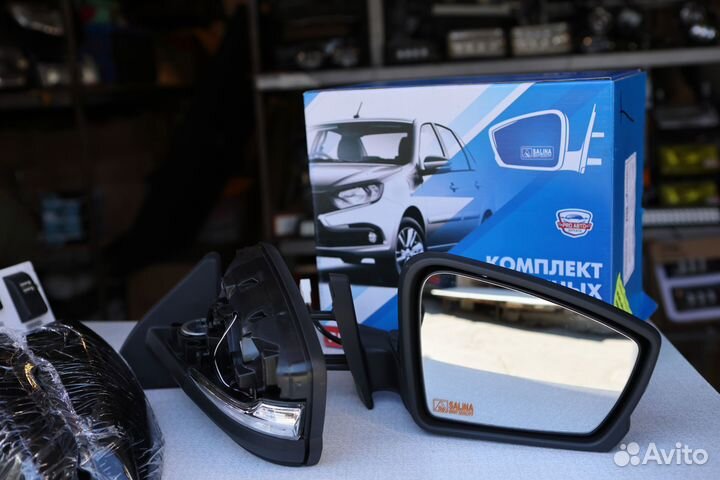 Зеркала для ваз 2114 адаптированные от Гранты