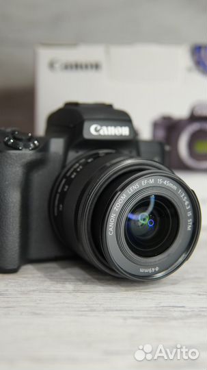 Canon EOS M50 kit ef-m 15-45