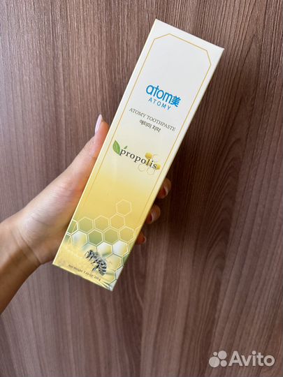 Зубная паста с прополисом Атоми