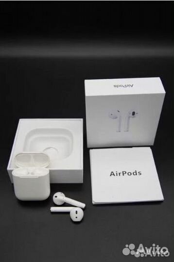 AirPods 2 Premium + чехол