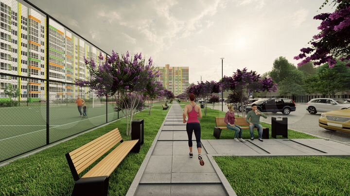 2-к. квартира, 51,3 м², 4/10 эт.