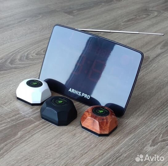 Кнопки вызова официанта модель Бургер и табло