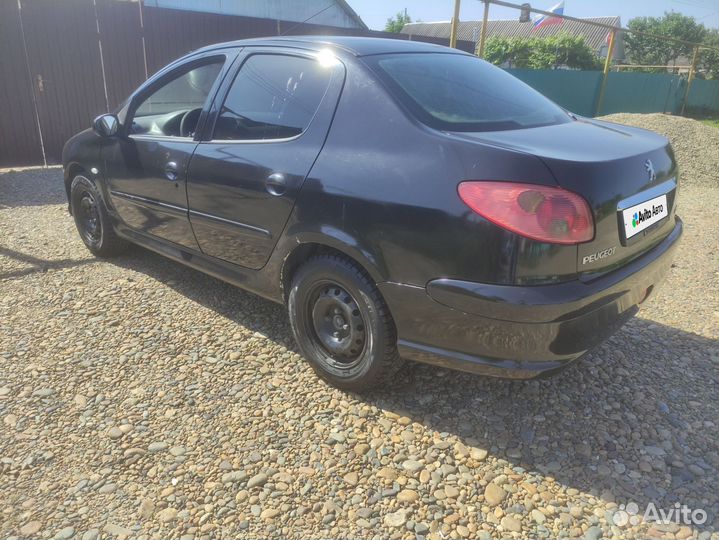 Peugeot 206 1.4 МТ, 2006, 309 000 км