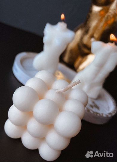 Свечи восковые ручной работы