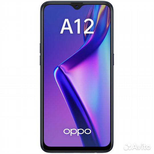 Дисплей oppo A12 модуль Черный