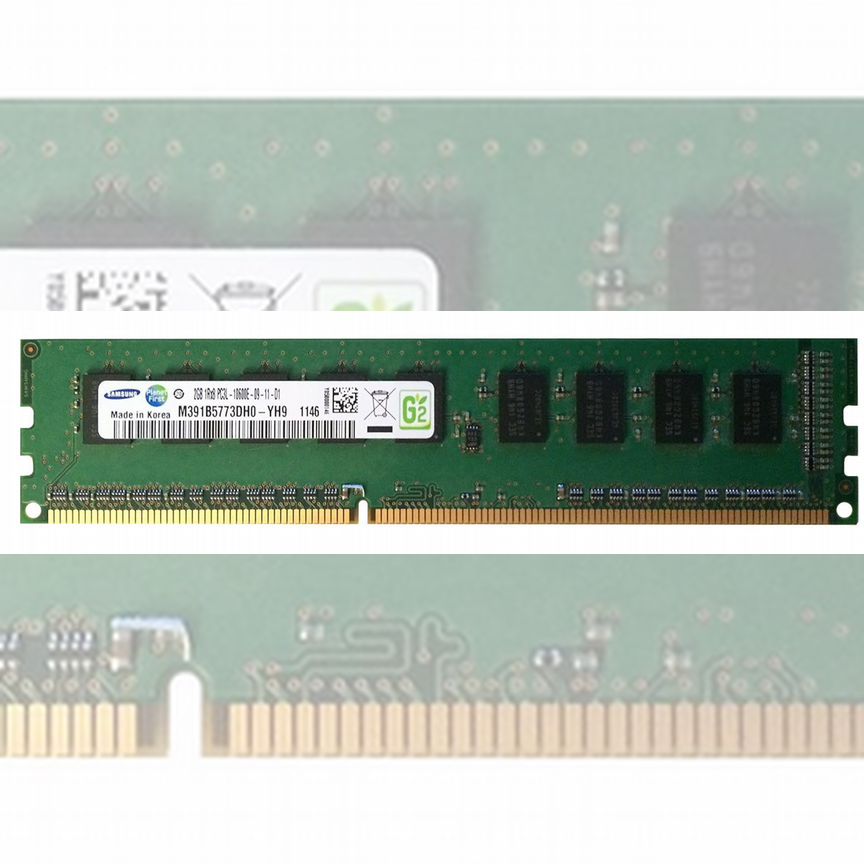 [M391B5773DH0-YH9] Оперативная Память Samsung 2gb M391b5773dh0-Yh9