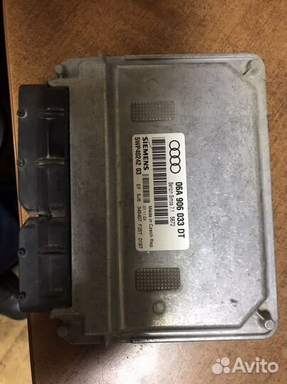 Ауди блок управления двигателем