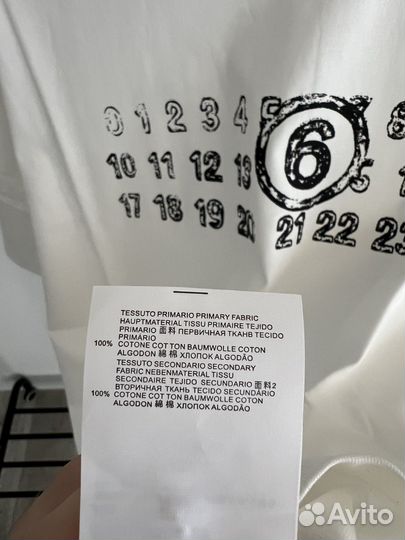 Футболка maison margiela