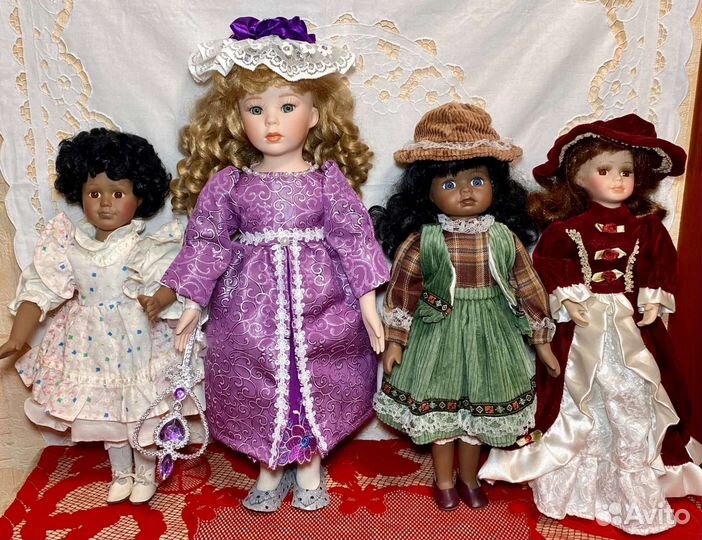 Куклы, кукла фарфоровые, керамические, колекционые