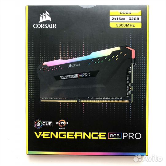 Оперативная память Corsair Vengeance RGB PRO 32gb