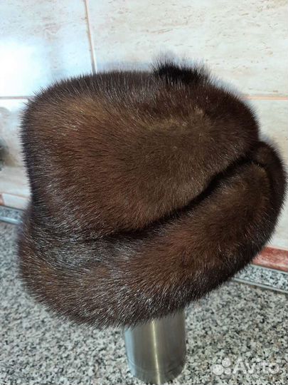 Шапка норковая женская