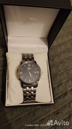 Часы Orient RA-AC0F09L10B на гарантии