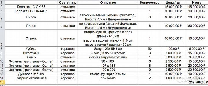 Шкафчики для раздевалки в фитнес