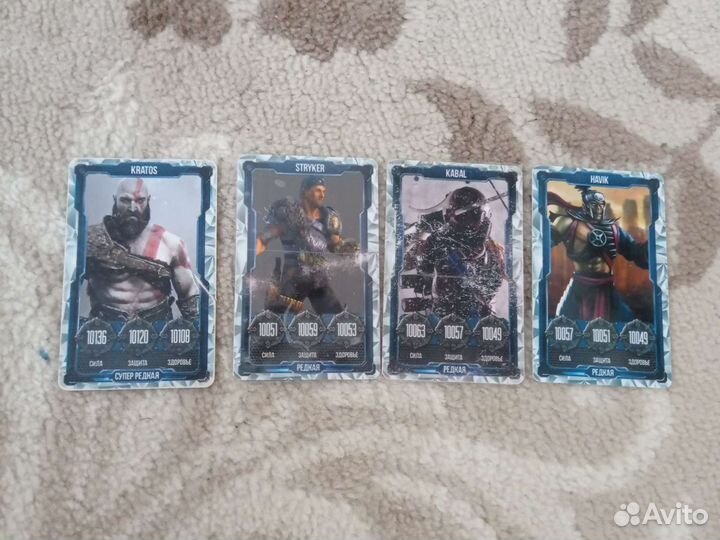 Карточки мортал комбат