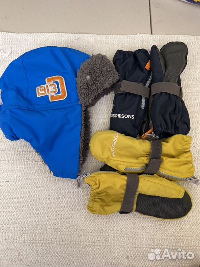 Варежки шапка Didriksons