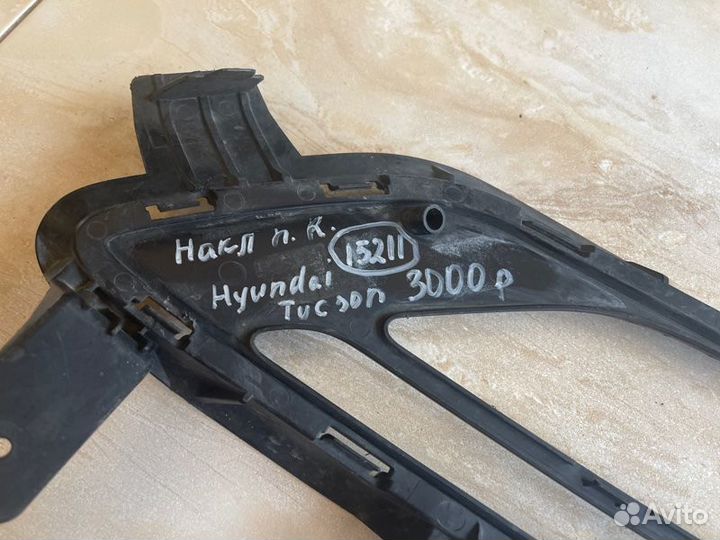 Накладка птф правая Hyundai Tucson 3 С 2018 По