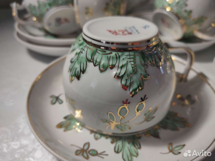 Сервиз чайный Барбарис Вербилки