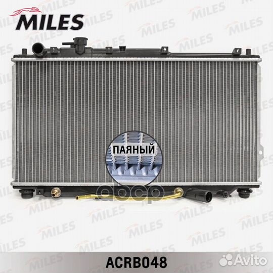 Радиатор miles KIA spectra/shuma 1.5-1.8 A/T 96