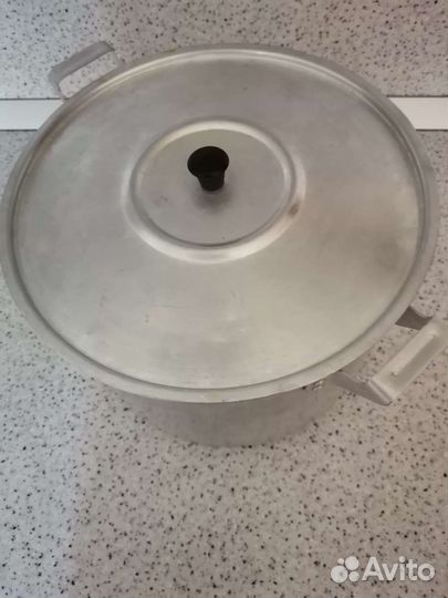 Кастрюля алюминиевая 10 литров