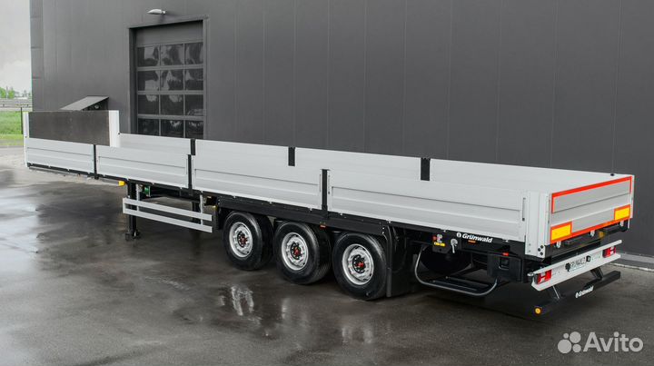 Полуприцеп бортовой Grunwald Gr.OS, 2023