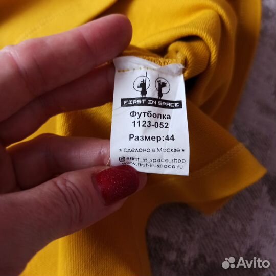 Футболка first in space 44