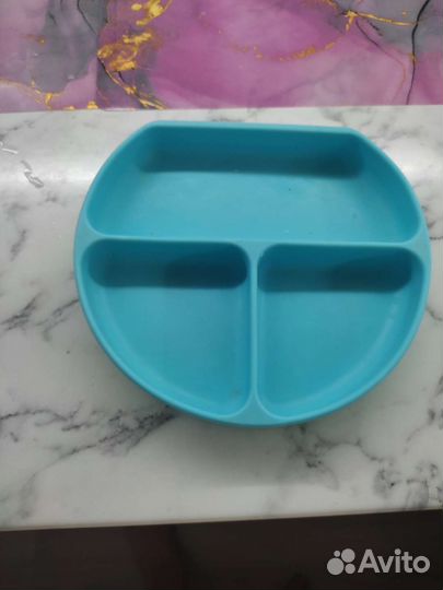 Тарелка детская,2 ложки,вилка