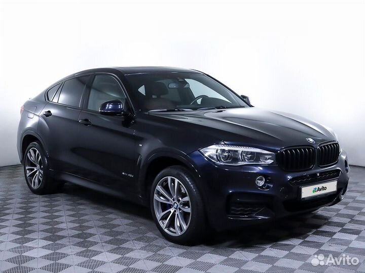 BMW X6 3.0 AT, 2016, 87 743 км