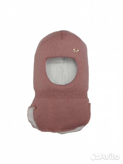 Шапка шлем для девочки