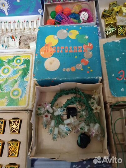 Гирлянда СССР разные, в отличном состоянии