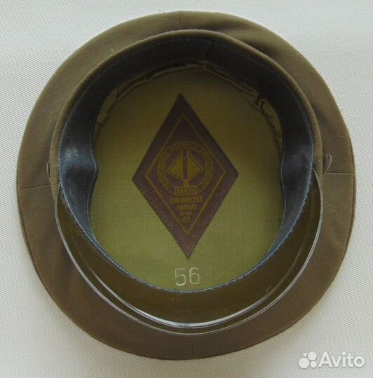 Фуражка офицерская полевая, вс СССР. №1
