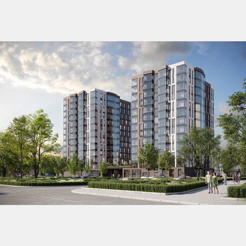 3-к. квартира, 97,1 м², 12/13 эт.