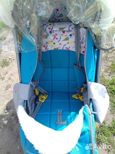 Коляска санки