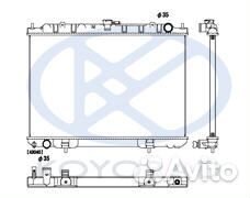 X-trail MT 2.2 Радиатор охлаждения механика