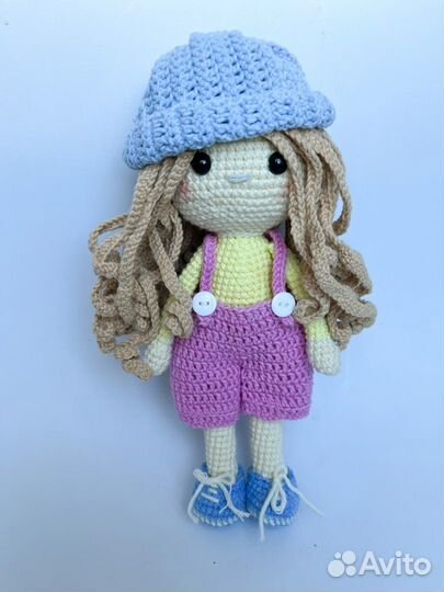 Кукла вязаная ручной работа