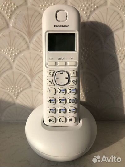 Телефон Panasonic kxtgba20RU радио-трубка