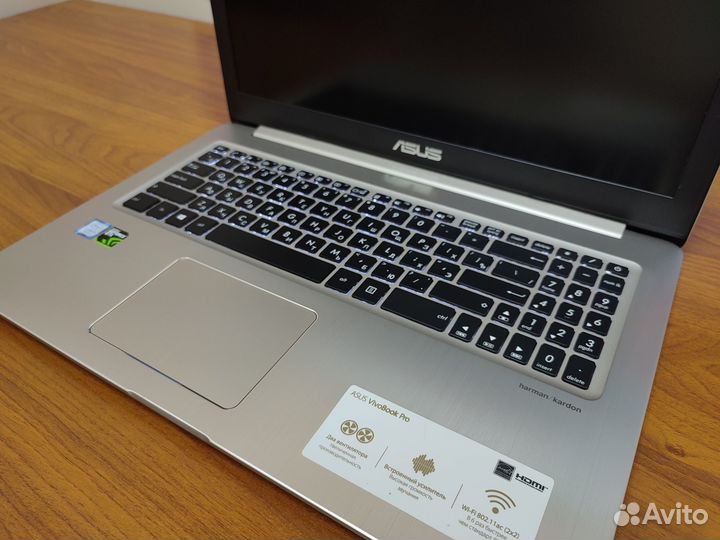 Мощный ноутбук Asus / GTX / как новый