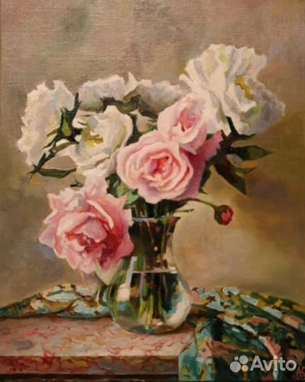 Картина маслом на холсте 