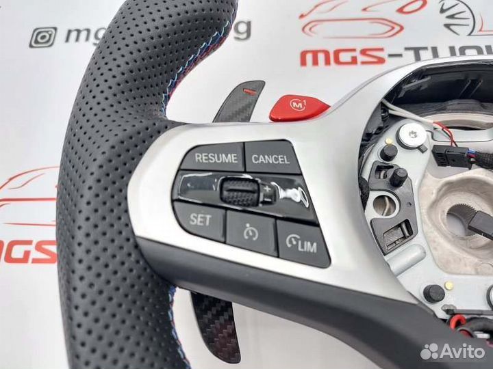 Руль M BMW X3 G01 X3M F97 дисплей подогрев карбон