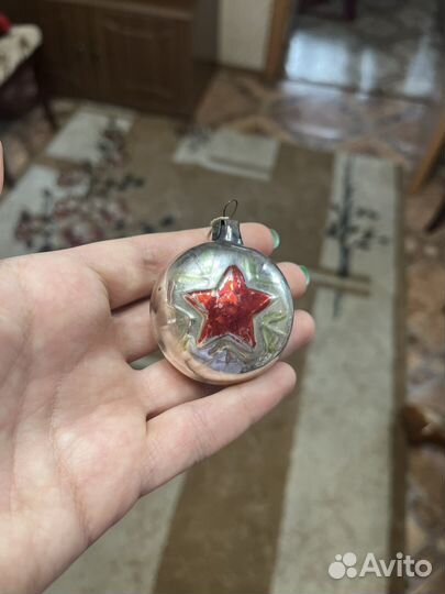 Елочные игрушки СССР советские