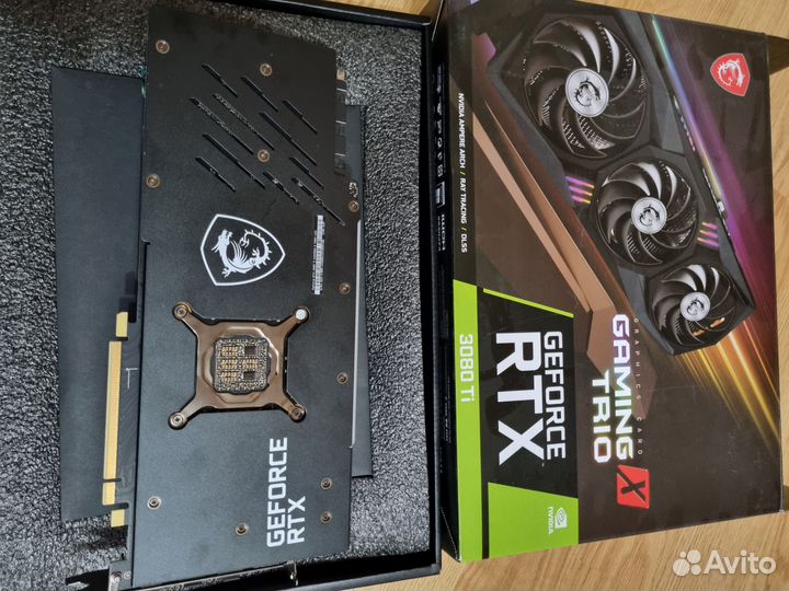 Видеокарта rtx 3080 ti msi gaming x