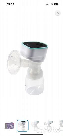 Молокоотсос электрический baby GO