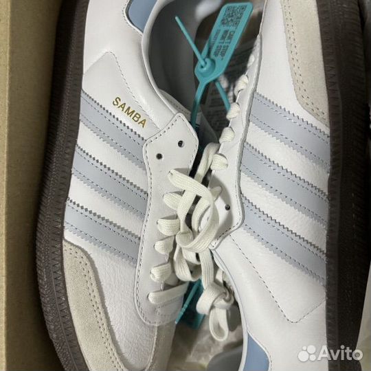 Adidas samba blue оригинал