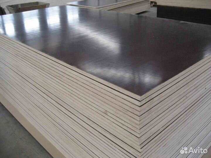 Фанера ламинированная для опалубки б/у